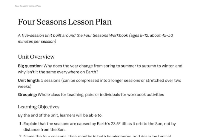 create online course content, training manuals, course curriculum, video course